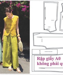 Rập giấy A0 mã 1893 - Rập may bộ