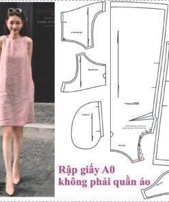 Rập giấy A0 mã 1894 - rập may đầm