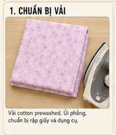 Ảnh minh họa công đoạn may bộ đồ Mã 1909