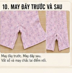 Ảnh minh họa công đoạn may bộ đồ Mã 1909