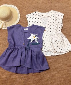 Rập giấy mã 1885- Rập áo babydoll cổ tim sâu