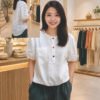 Rập giấy mã 1915- Rập áo cổ tròn mổ trụ