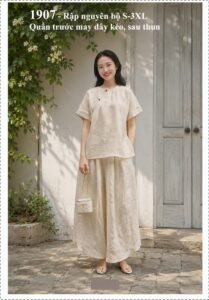 Rập may bộ mã 1907 – Rập giấy A0