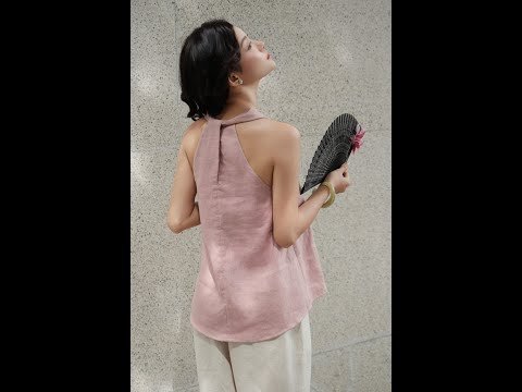 Hướng dẫn may đầm yếm mã 1832