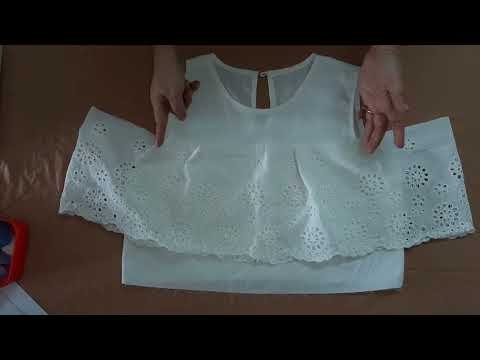Hướng dẫn may đầm maxi bé gái R101