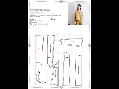 Hướng dẫn các bước may áo mã 42