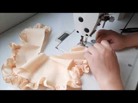 How to Sew a Peter Pan Collar with Ruffles - Following Pattern 722 - K&B Pattern