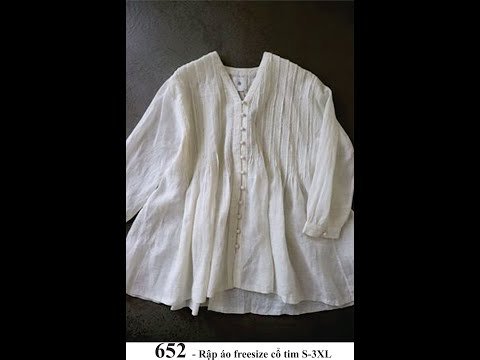 Hướng dẫn các bước may áo 652