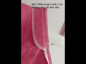 Hướng dẫn trình tự may quần ngố mã 1743