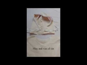 Hướng dẫn trình tự may áo mã 244 - Rập K&B Handmade