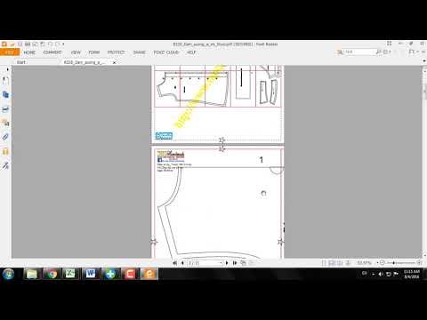 Hướng dẫn in rập PDF - Rập K&B Handmade