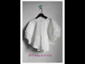 Hướng dẫn các bước may áo 1875