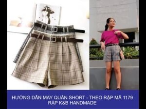 How to Sew Shorts - Pattern Code 1179 - K&B Handmade Patterns