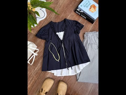 Hướng dẫn các bước may áo 670