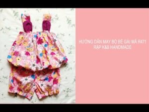 Hướng dẫn may bộ bé mã R471 - Rập K&B&B Handmade