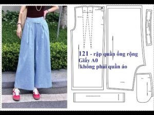Instructions for sewing pants code 121