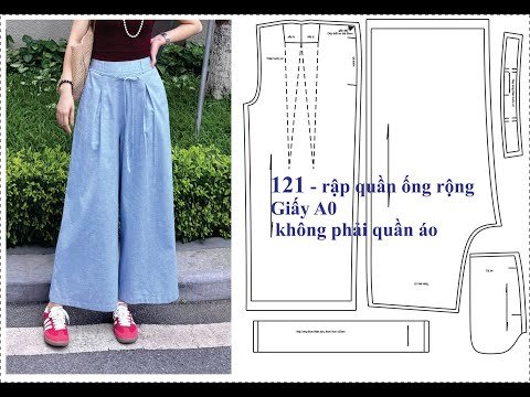 Instructions for sewing pants code 121