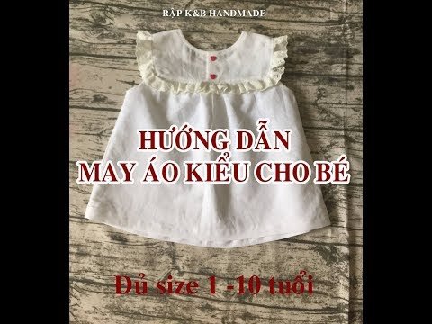 Hướng dẫn cách may áo kiểu, đơn giản, dễ may