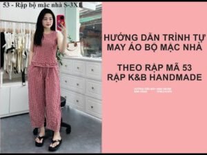 Sewing Tutorial for Loungewear Set - Pattern 53