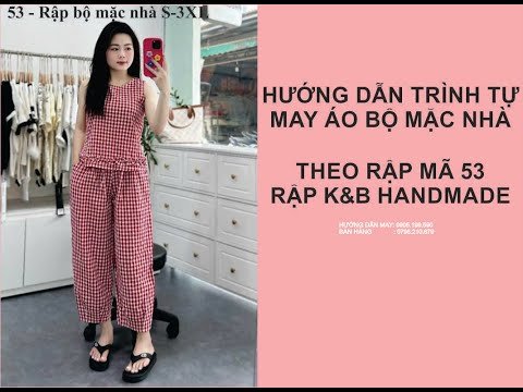 Sewing Tutorial for Loungewear Set - Pattern 53