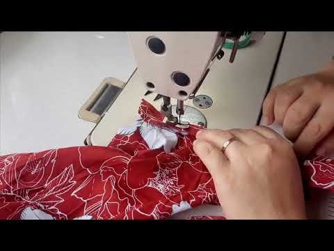 Hướng dẫn may áo sát nách 187