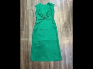 Hướng dẫn trình tự may đầm xoắn eo theo mô hình - 1723