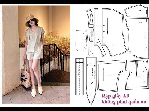 Hướng dẫn may áo 434