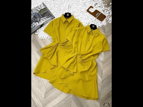 Hướng dẫn trình tự may đầm 319