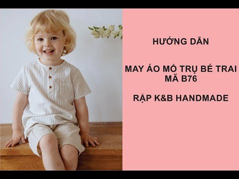 How to Sew a Boys' Polo Shirt with Placket and Trim - Pattern B76 _ K&B Handmade Patterns