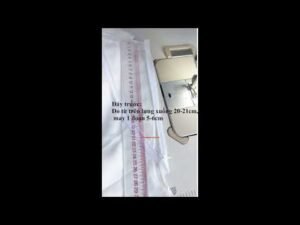 Hướng dẫn các bước may quần áo dài AD40