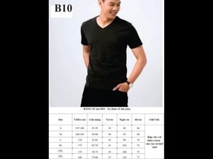 How to sew a V-neck t-shirt - B10, 887