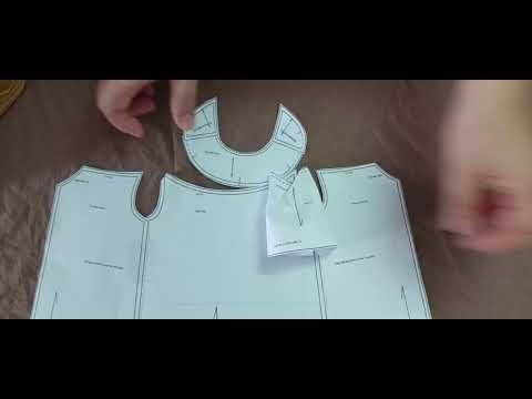 Hướng dẫn trình tự may đầm T04